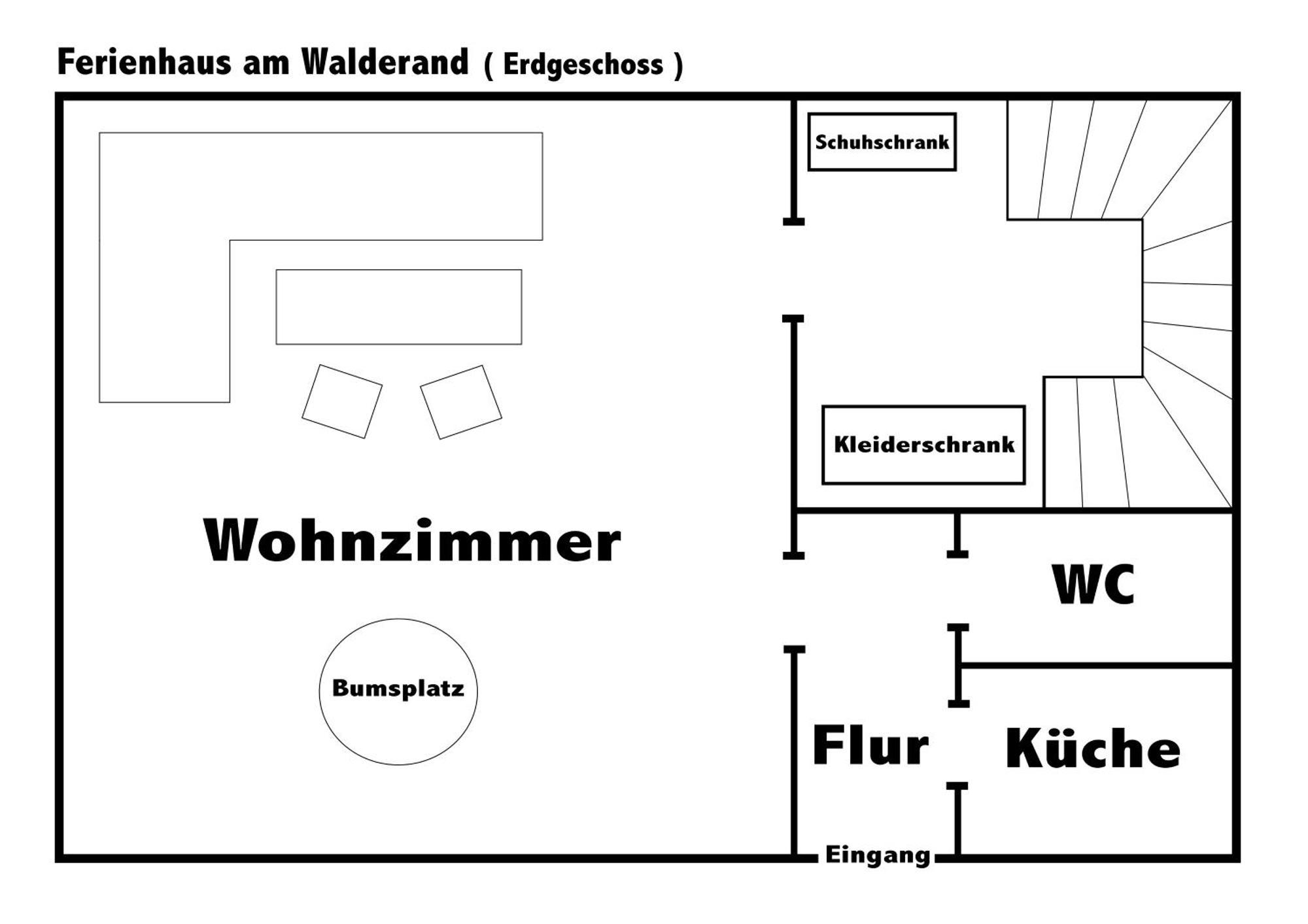 Ferienhaus Am Waldesrand Hatten Luaran gambar